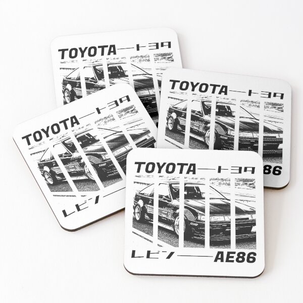 Item preview, TOYOTA COROLLA AE86 LEVIN Black 'N White 3 designed and sold by Cero81.