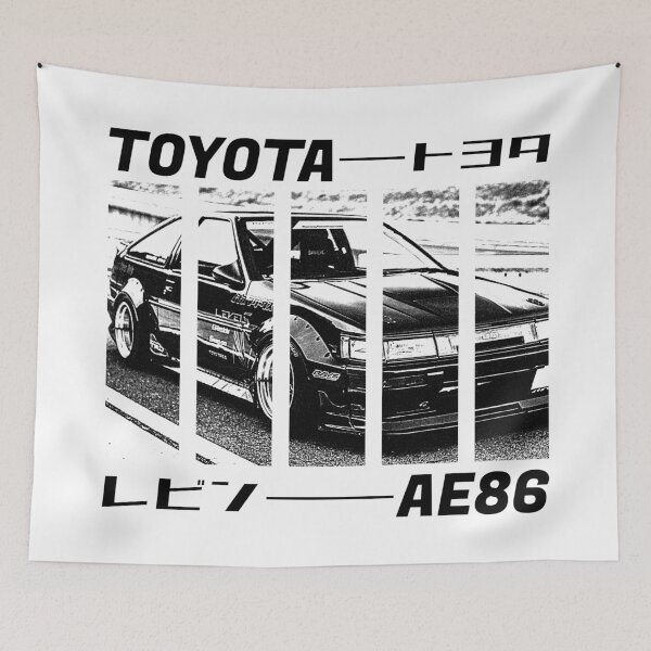 Item preview, TOYOTA COROLLA AE86 LEVIN Black 'N White 3 designed and sold by Cero81.