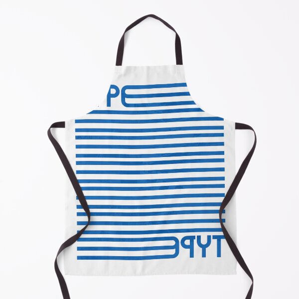 Item preview, Type Stripes (Blue) designed and sold by John Uttley.