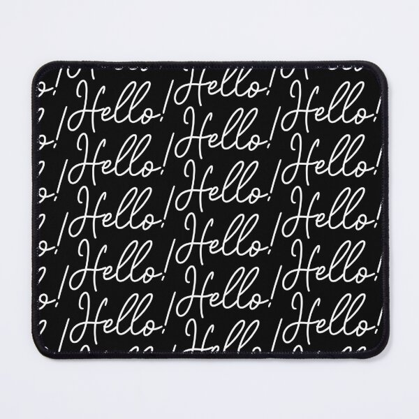 Item preview, Hello! Lettering in handwriting designed and sold by Branjos.