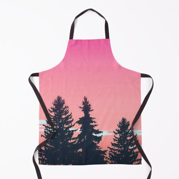 Item preview, Pine Trees & Pale Pink Skies Minimalist Artwork designed and sold by NexusArts.