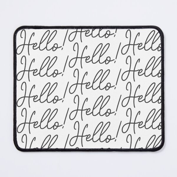 Item preview, Hello! Lettering in handwriting designed and sold by Branjos.