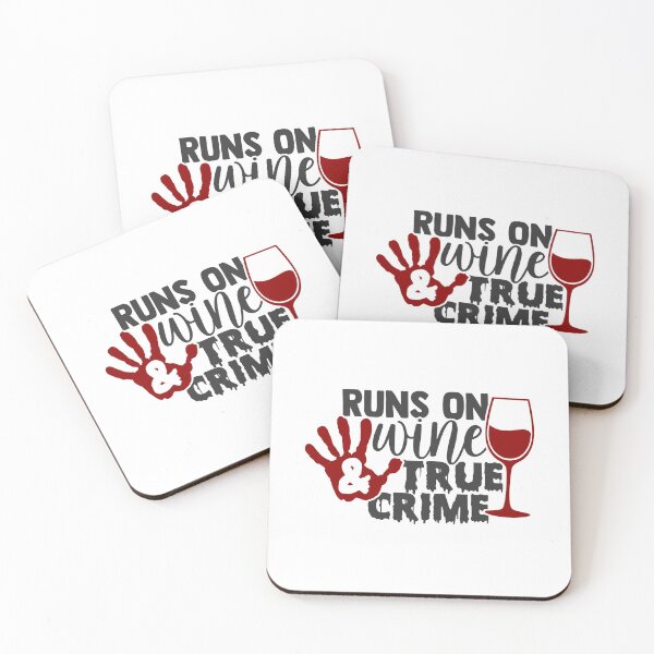 Item preview, Runs On Wine & True Crime designed and sold by BRtisticDesigns.