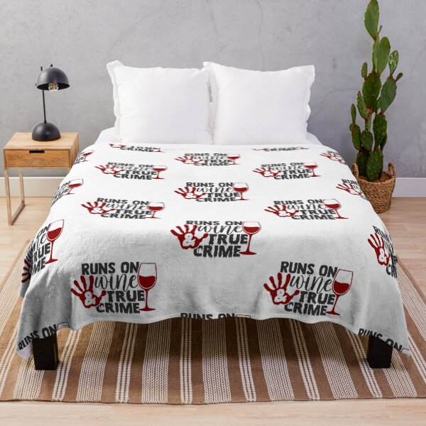 Item preview, Runs On Wine & True Crime designed and sold by BRtisticDesigns.