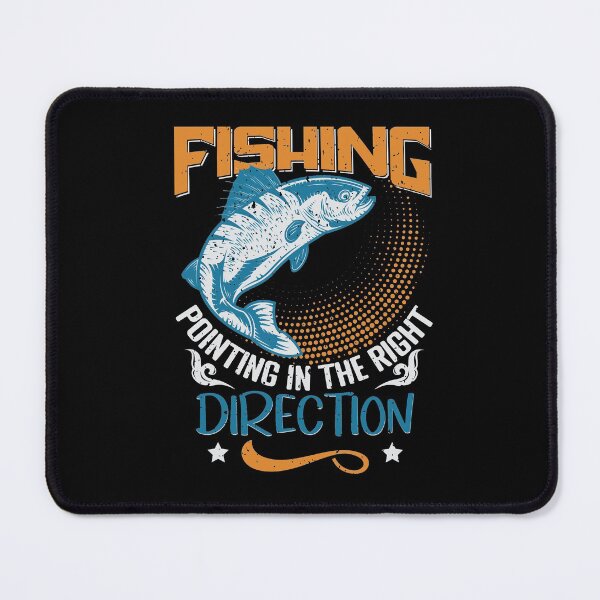 Item preview, fishing pointing in the right direction - Fishing Graphic designed and sold by cruzzcreation.