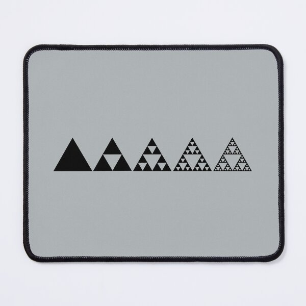 Item preview, Sierpinski, Triangle, Mathematics, Fractal, Math, Geometry designed and sold by nitty-gritty.