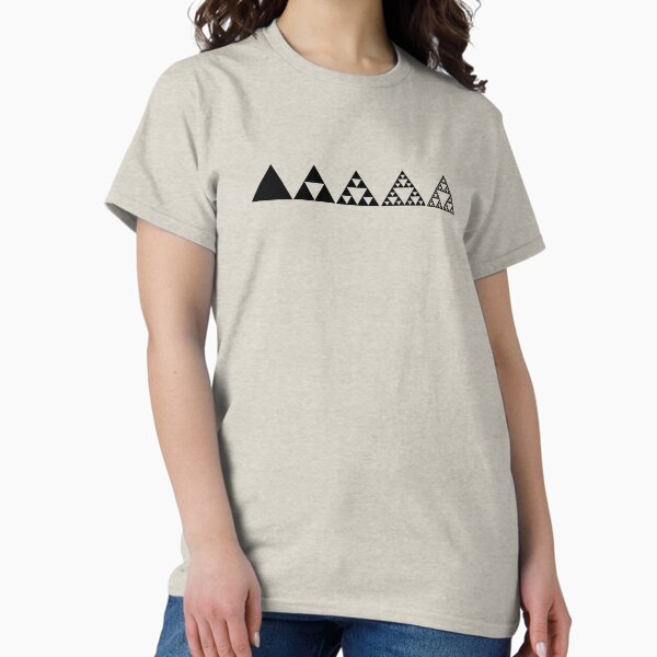 Item preview, Sierpinski, Triangle, Mathematics, Fractal, Math, Geometry designed and sold by nitty-gritty.
