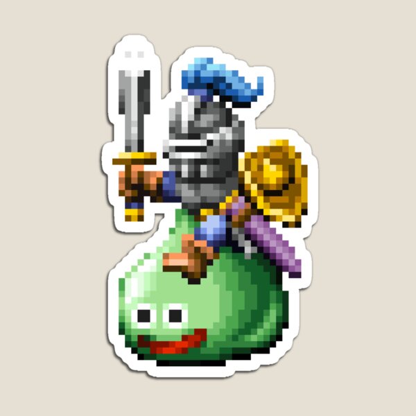 Item preview, Slime Knight Dragon Quest Pixel Art designed and sold by AustraliaAbove.