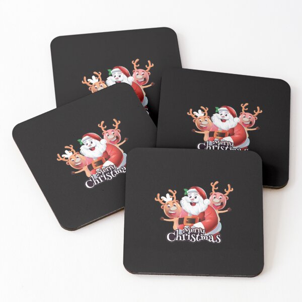 Item preview, Sanat Claus and Reindeer designed and sold by Opine.