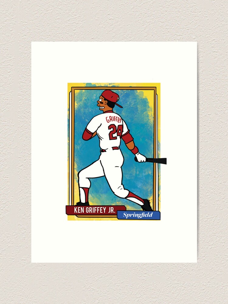 Ken Griffey Jr. Tee T-shirt Wall And Art Print in 2023