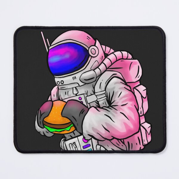 Item preview, Hungry Astronaut with Burger designed and sold by Colossus1928.