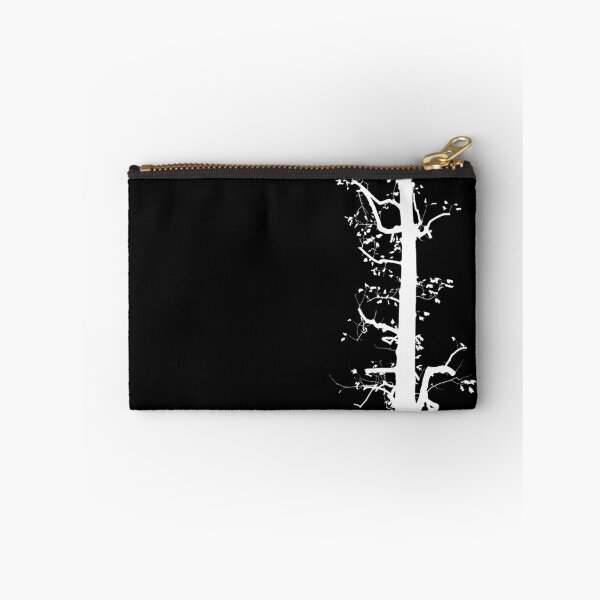 Item preview, White silhouette of hard pruned tulip-poplar tree designed and sold by saiglobalnt.