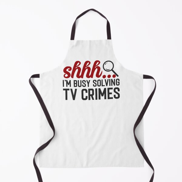 Item preview, I'm Busy solving TV CRIMES gift for true crime junkies designed and sold by BRtisticDesigns.