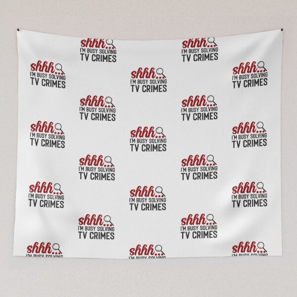 Item preview, I'm Busy solving TV CRIMES gift for true crime junkies designed and sold by BRtisticDesigns.