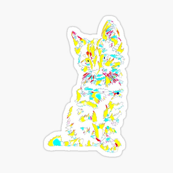 Cute Cat Sticker