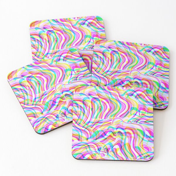 Item preview, Bright Wavy Abstract  designed and sold by trendingatees.