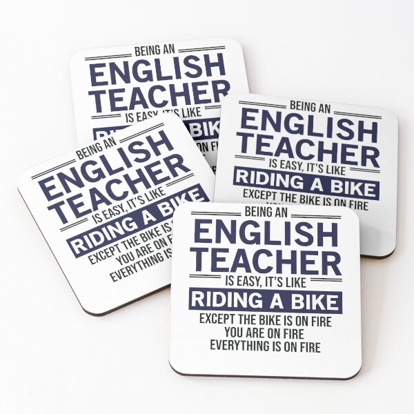 Item preview, Being An English Teacher Is Easy designed and sold by woodesigner.