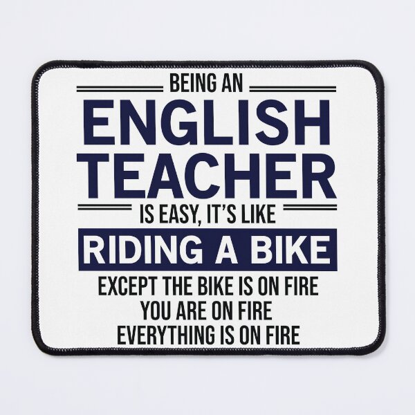 Item preview, Being An English Teacher Is Easy designed and sold by woodesigner.