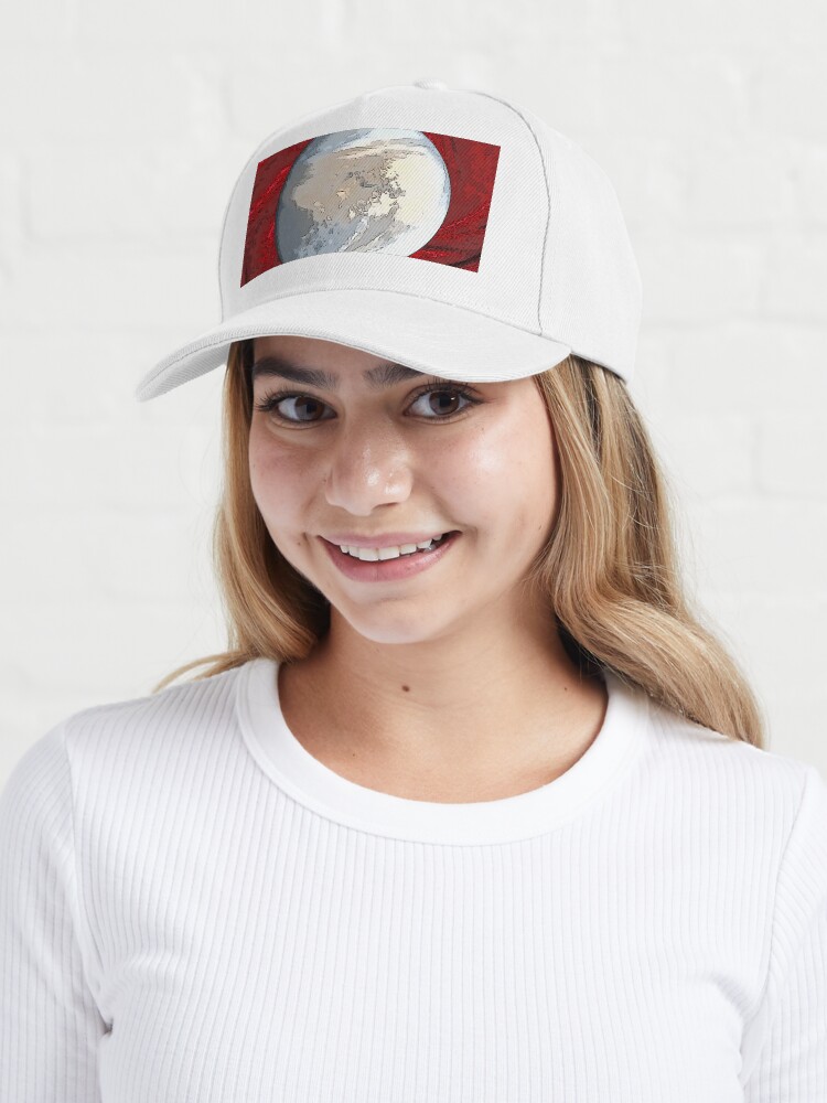 Alternate view of Venus on red velvet bywhacky Cap