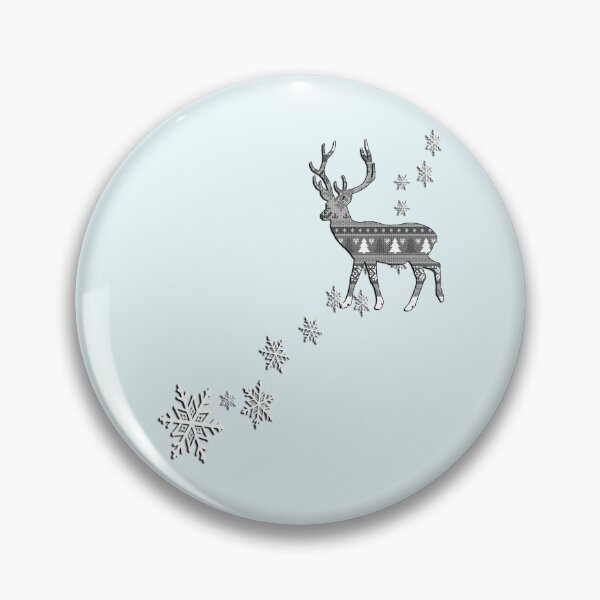 Item preview, Christmas Reindeer Snowflake Deisgns designed and sold by tamdevo1.