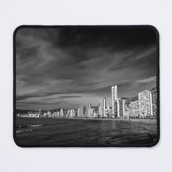 Item preview, Benidorm Levante Beach Mediterranean Coast Spain designed and sold by AndyEvansPhotos.