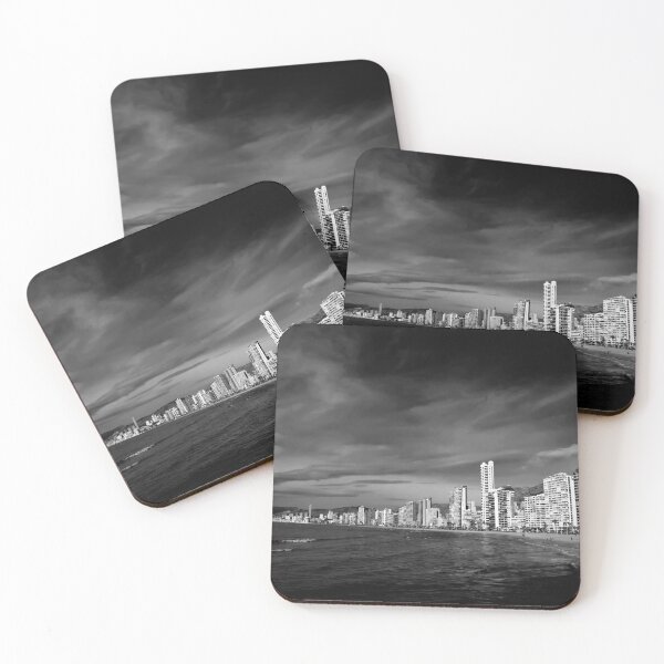 Item preview, Benidorm Levante Beach Mediterranean Coast Spain designed and sold by AndyEvansPhotos.