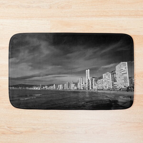 Item preview, Benidorm Levante Beach Mediterranean Coast Spain designed and sold by AndyEvansPhotos.