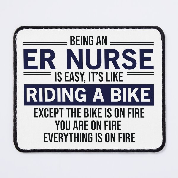 Item preview, Being An ER Nurse Is Easy designed and sold by woodesigner.