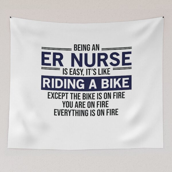 Item preview, Being An ER Nurse Is Easy designed and sold by woodesigner.