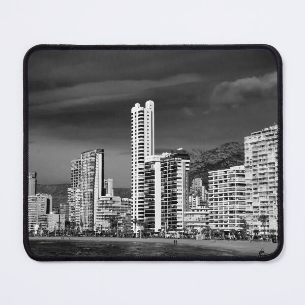Item preview, Benidorm Levante Beach Mediterranean Coast Spain designed and sold by AndyEvansPhotos.