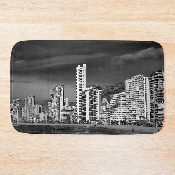 Item preview, Benidorm Levante Beach Mediterranean Coast Spain designed and sold by AndyEvansPhotos.