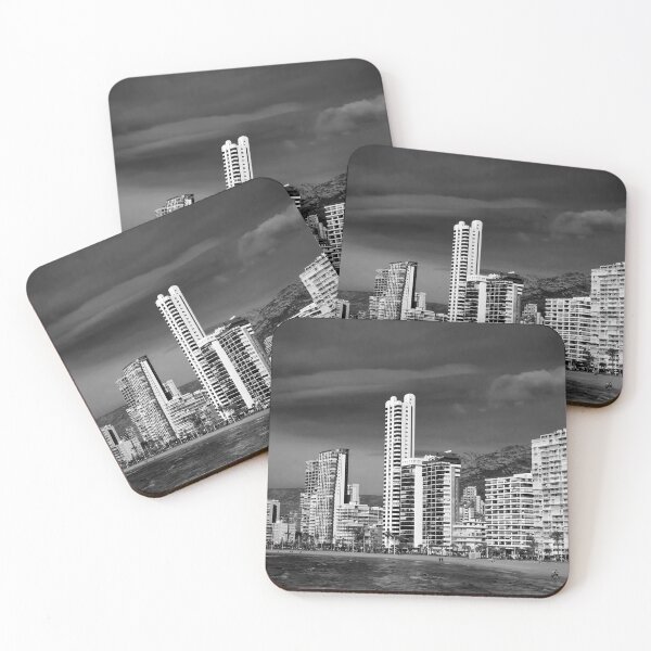 Item preview, Benidorm Levante Beach Mediterranean Coast Spain designed and sold by AndyEvansPhotos.