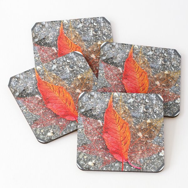 Item preview, Red autumn leaf designed and sold by AnnabellaRh.