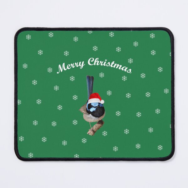 Item preview, Merry Christmas Superb fairy-wren designed and sold by quentinjlang.