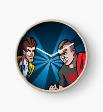 Gesicht aus Uhr