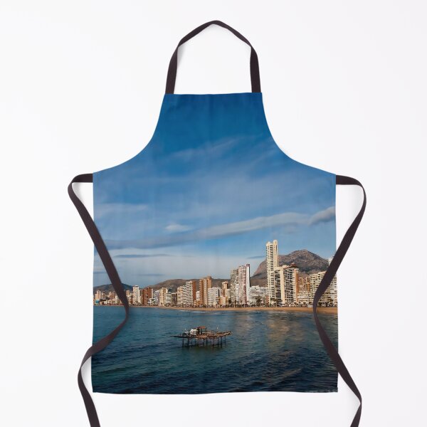 Item preview, Benidorm Levante Beach Mediterranean Coast Spain designed and sold by AndyEvansPhotos.