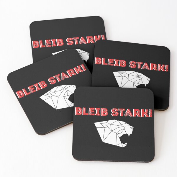 Artikelvorschau, Bleib stark! Trend Spruch mit Motiv entworfen und verkauft von Myriala.