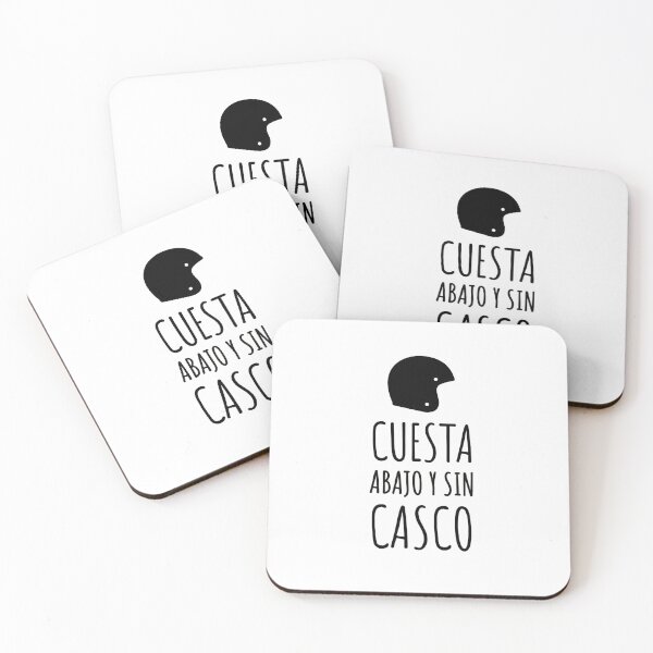 Item preview, CUESTA ABAJO Y SIN CASCO - ILSA - FUNNY - QUOTES designed and sold by Tropical Blood.