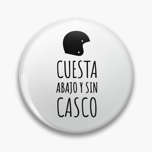 Item preview, CUESTA ABAJO Y SIN CASCO - ILSA - FUNNY - QUOTES designed and sold by Tropical Blood.