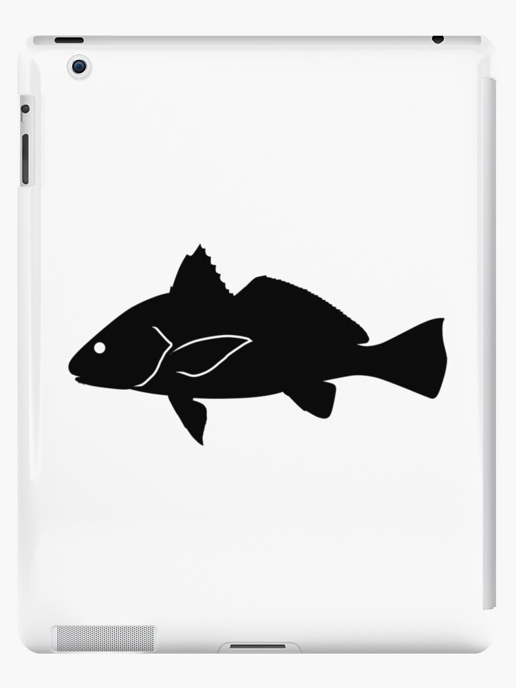 Largemouth Bass Fish Silhouette (Black) Sticker for Sale by  SandpiperDesign