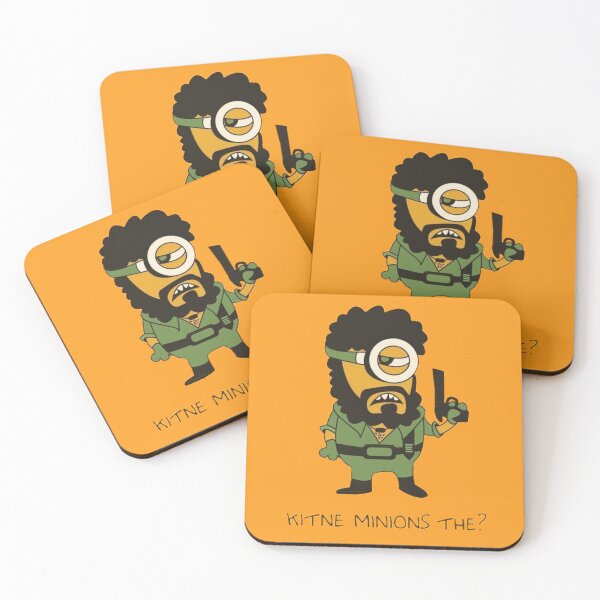 Item preview, Cute minion gabbar singh designed and sold by Sovik Goswami.