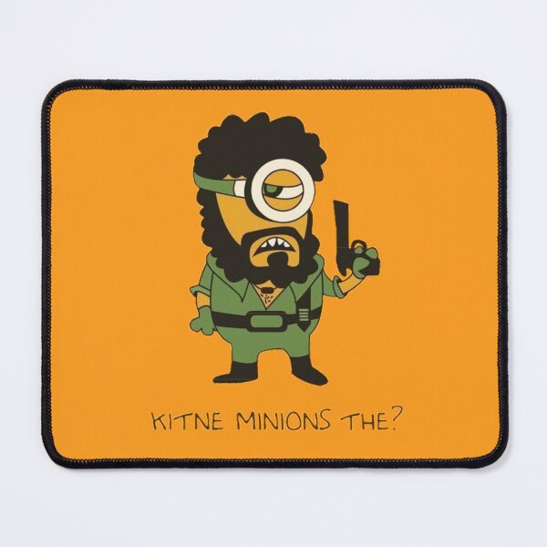 Item preview, Cute minion gabbar singh designed and sold by Sovik Goswami.
