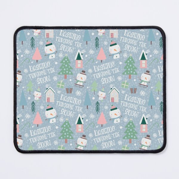 Item preview, Dashing Through the Snow Winter Holiday Snowmen designed and sold by KrisInStitches.
