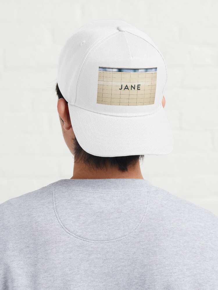 Alternate view of Jane Toronto Subway Station Sign Cap