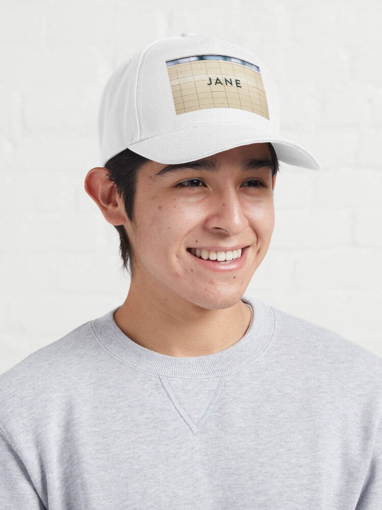 Alternate view of Jane Toronto Subway Station Sign Cap