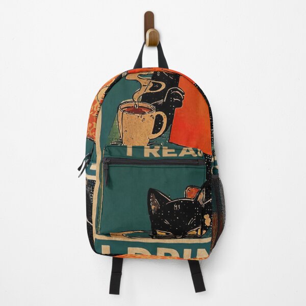 Item preview, That's What I Do I Read Books I Drink Tea And I Know - Cat Read Books And Drink Tea Poster Gift designed and sold by douglasNVD.