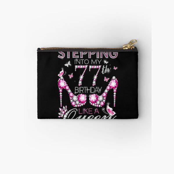 Item preview, Stepping Into My 77th Birthday Like A queen Birthday boss Stepping Into My Birthday gift Like A Boss Queen designed and sold by jojocat90.