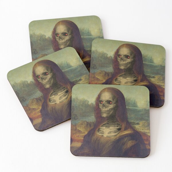 Item preview, Revenant Mona Lisa Painting designed and sold by skoolsarecool.
