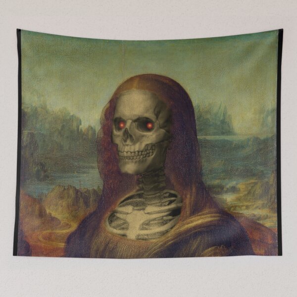 Item preview, Revenant Mona Lisa Painting designed and sold by skoolsarecool.