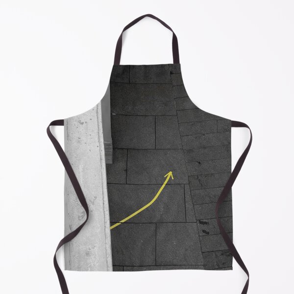 Item preview, bright yellow arrow on pavement designed and sold by gagan5.
